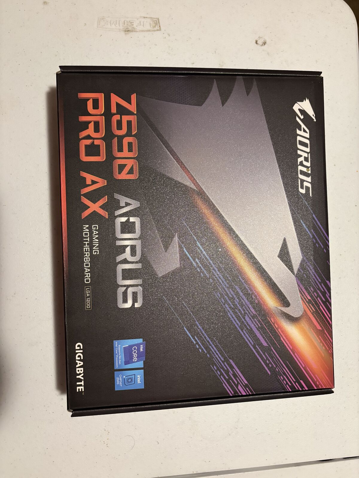Gigabyte Z590 AORUS Pro AX ATX LGA1200 Motherboard