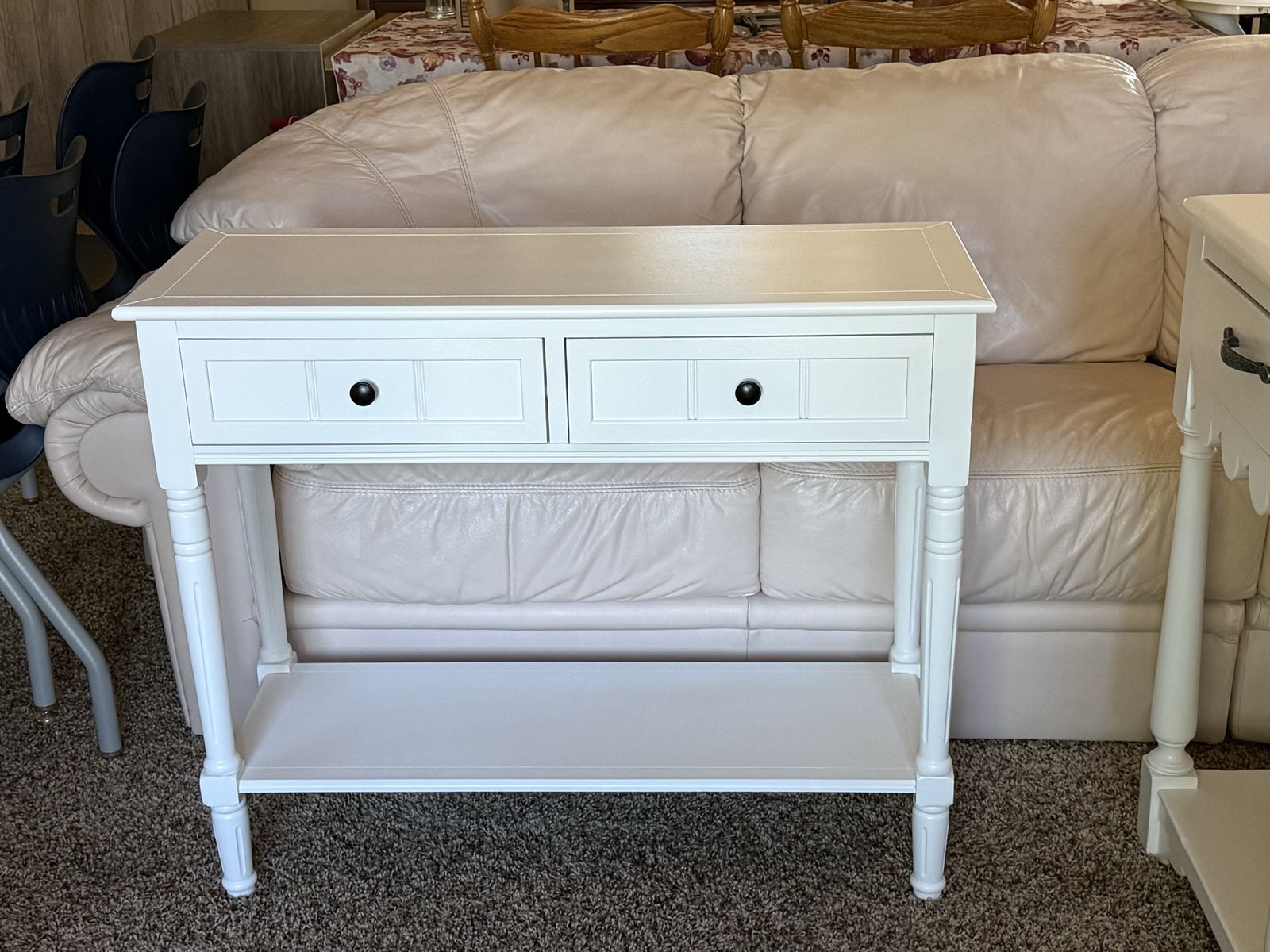 Cute refurbished console table,