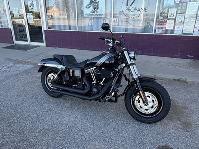 2015 Harley-Davidson Dyna Fat Bob FXDF - Immaculate, Low Miles (6,800), Rinehart Exhaust, Arlen Ness Breather