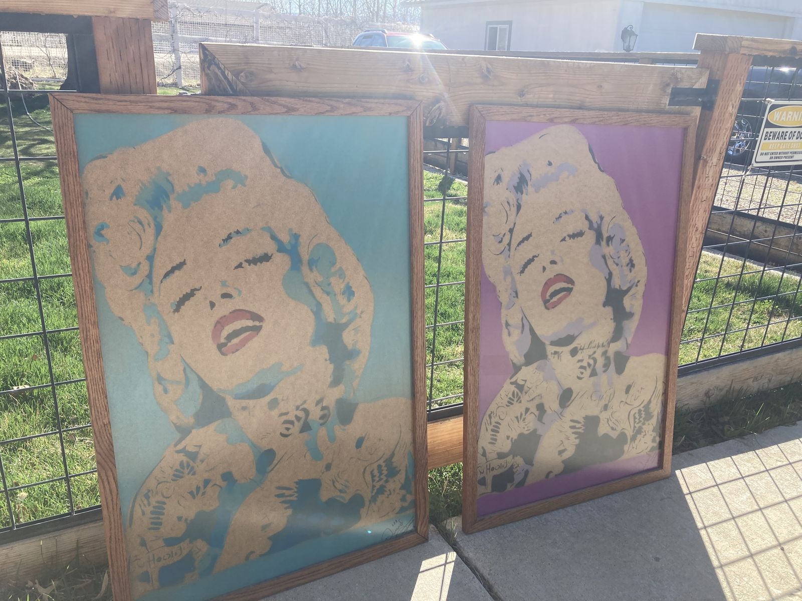 Marilyn Monroe Silk Screens