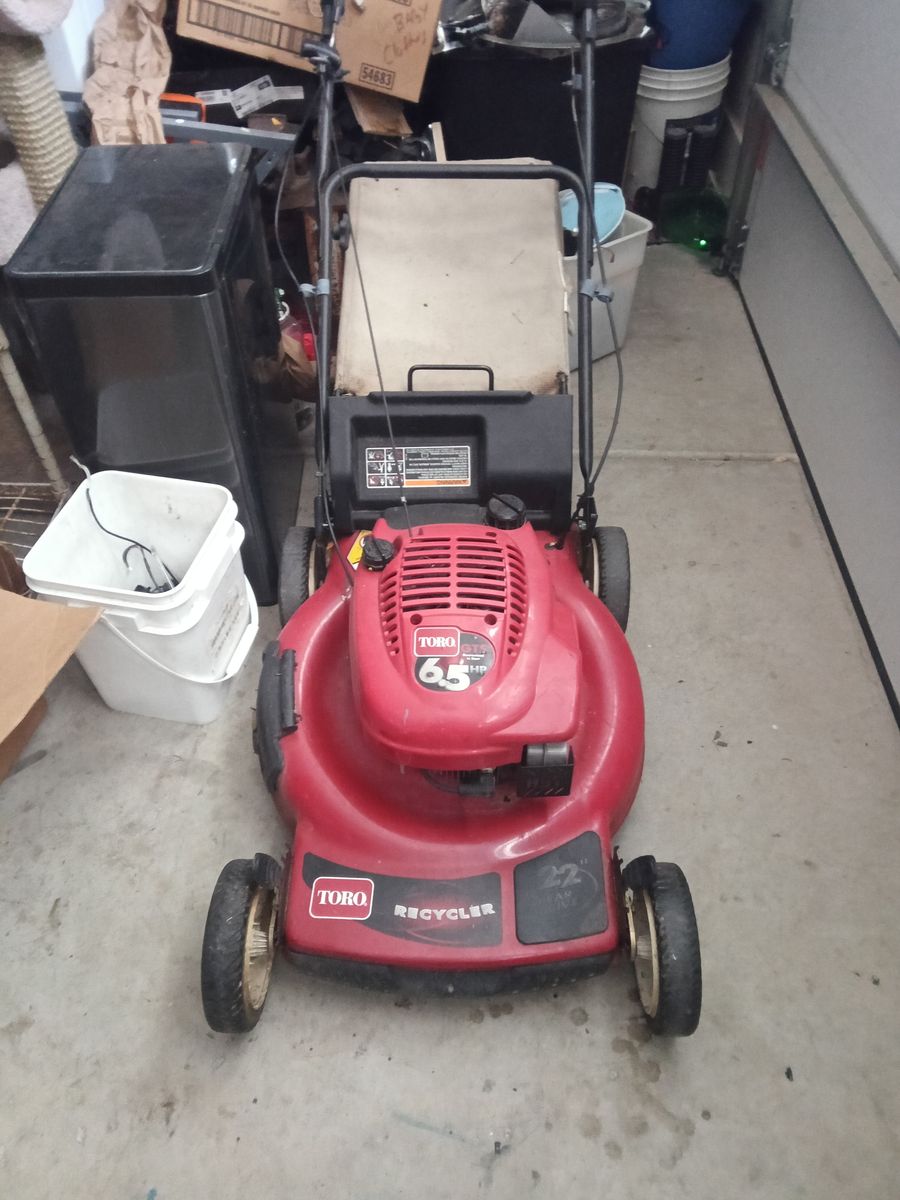 Toro lawn mower