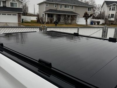 RetraxPRO XR Retractable Truck Bed Tonneau Cover, Black, Fits GM Sierra/Silverado 1500 (2019+)