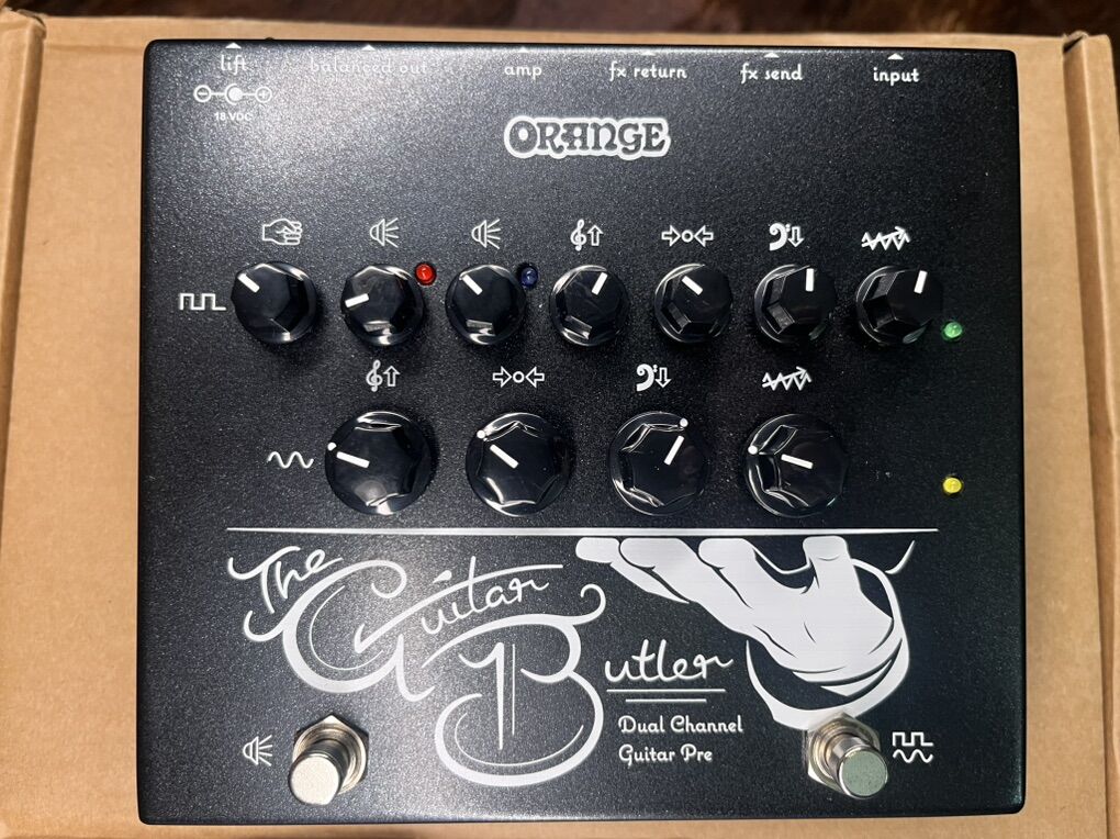 Orange Amp Guitar Butler Dual Preamp Pedal