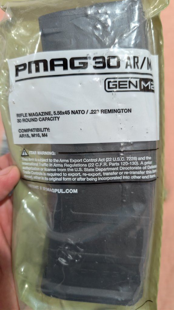 New Magpul PMags for AR15 30 round