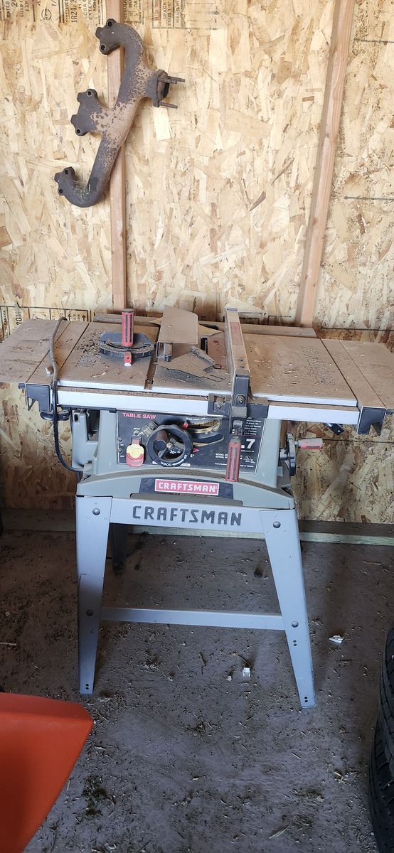 Craftsman 10-inch table saw