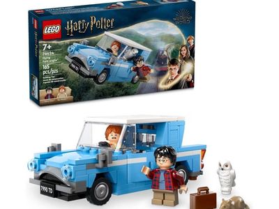 Used LEGO Harry Potter 76424 Flying Ford Anglia 165 Pcs Building Toy Set