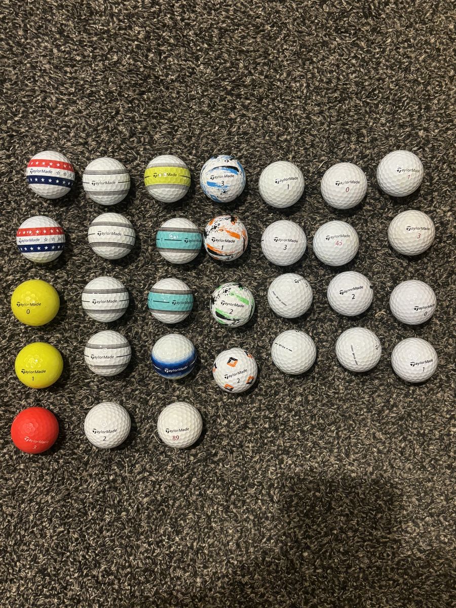 Taylormade golf balls lot 31 balls