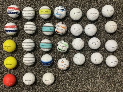 Taylormade golf balls lot 31 balls