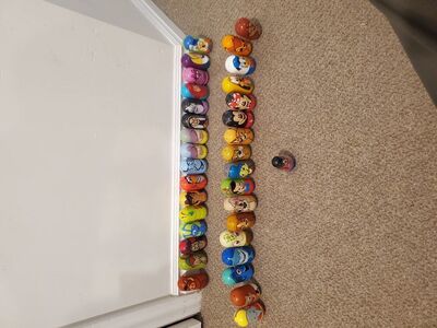 34 disney weeble wobble toys