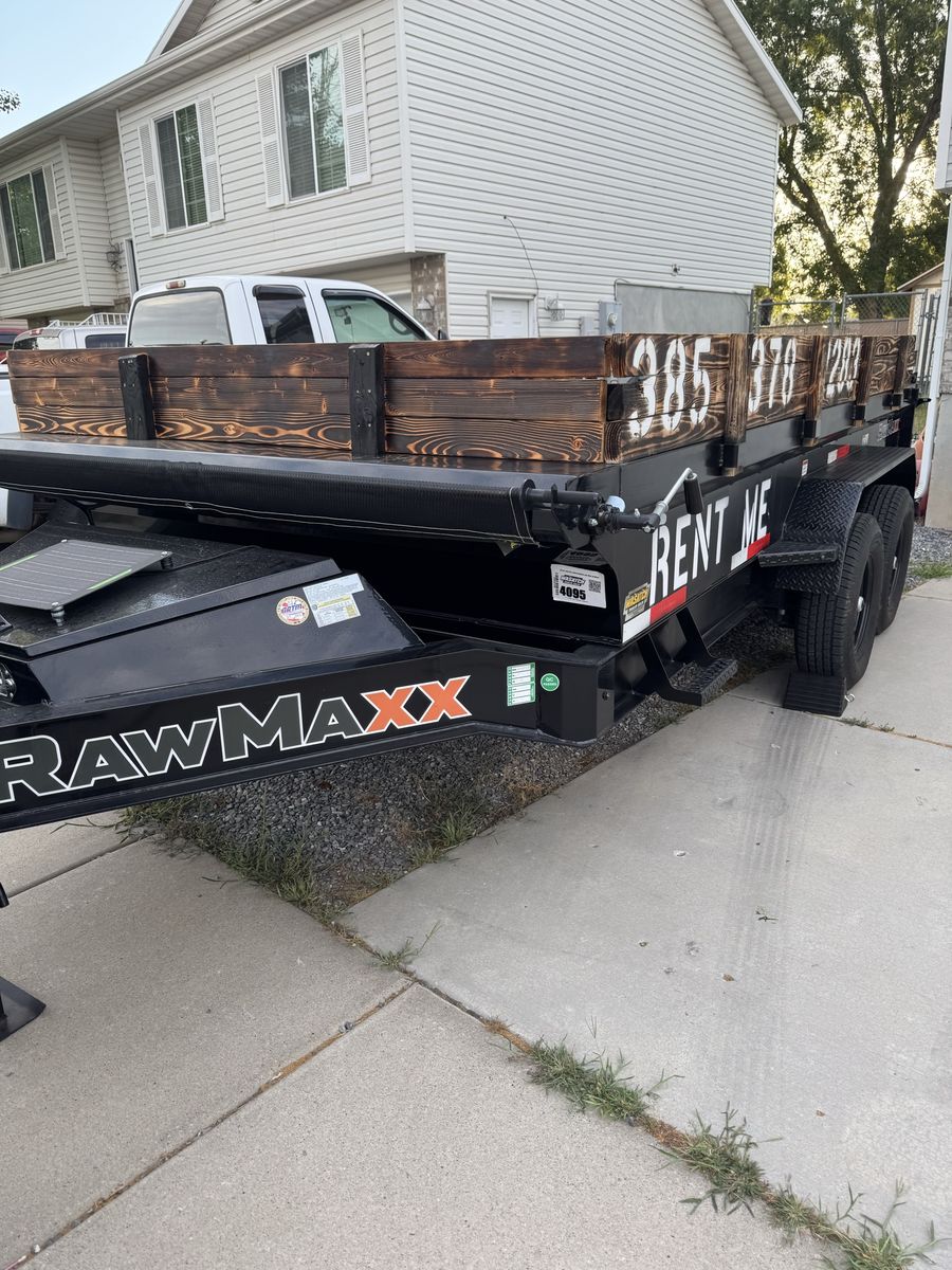 14’ DUMP TRAILER RENTAL