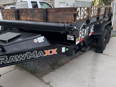 14’ DUMP TRAILER RENTAL