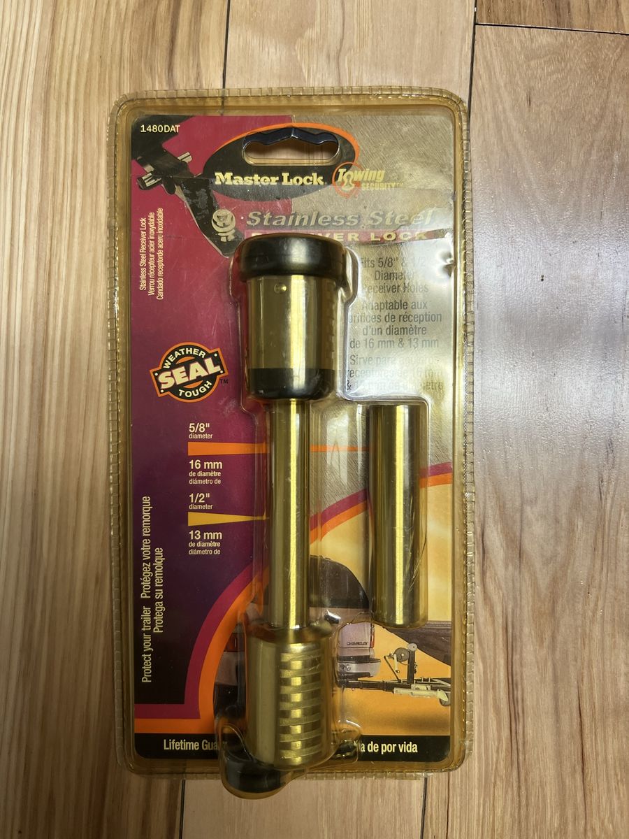 Stainless Receiver Hitch Lock