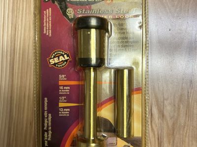 Stainless Receiver Hitch Lock