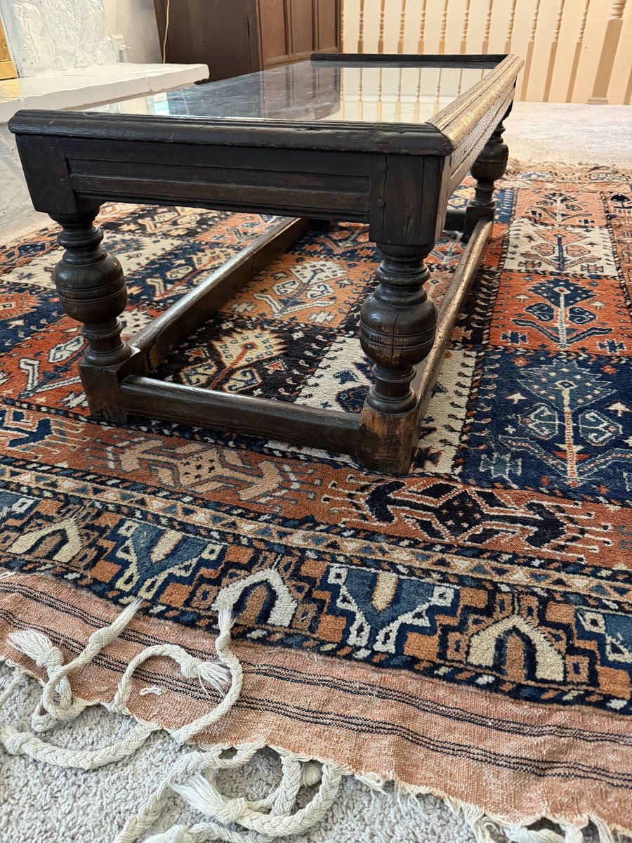 Antique Coffee Table New England Colonial