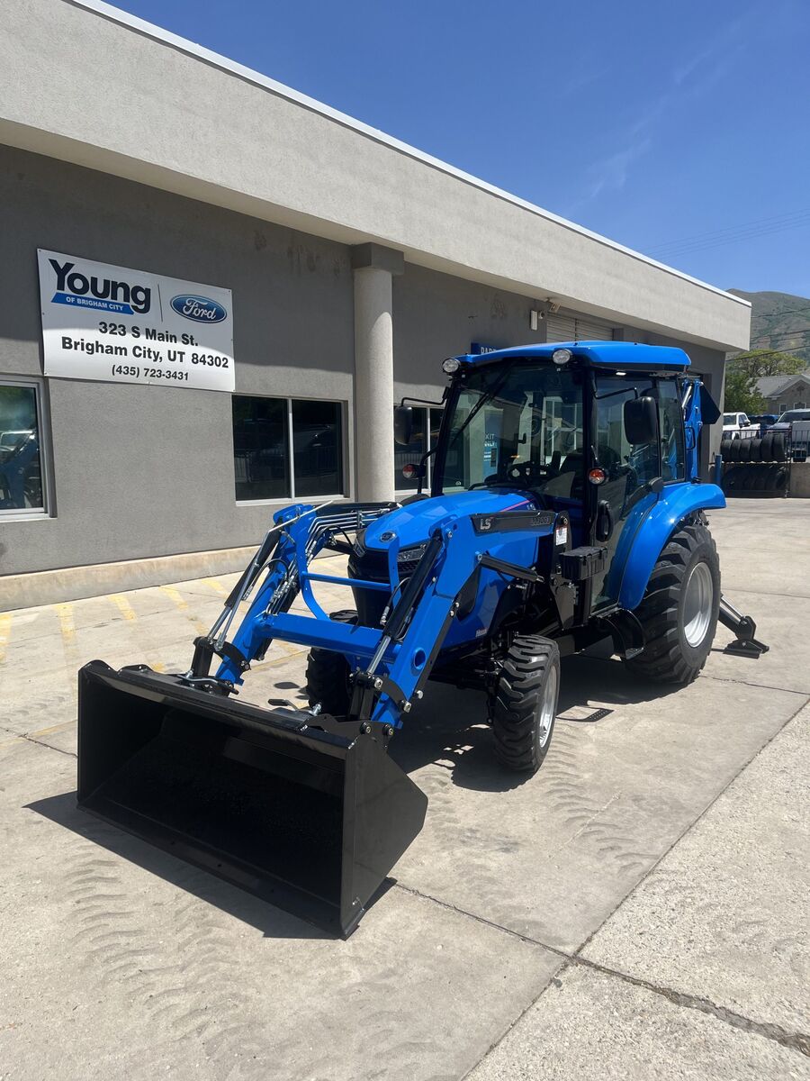 LS Tractor MT242 With Loader and Backhoe