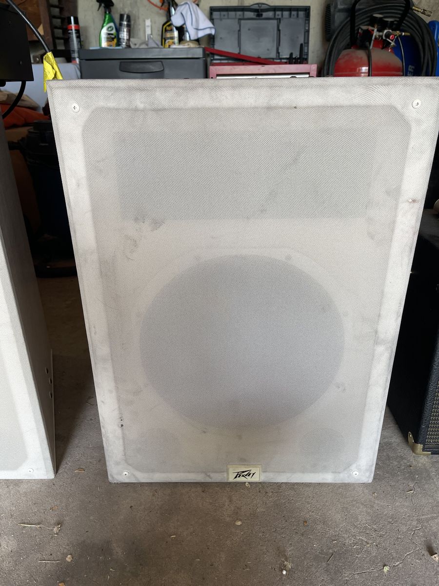 Peavey PA speakers