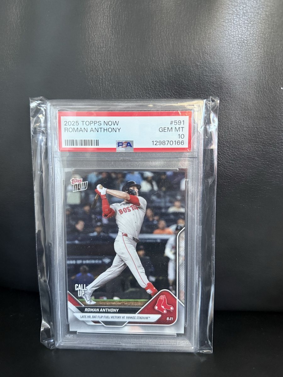 2025 Roman Anthony Gem Mint 10