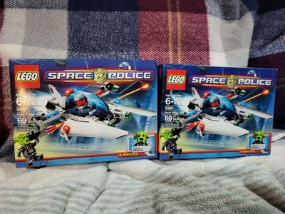 LEGO SPACE POLICE RAID VPR 2010 ISSUE