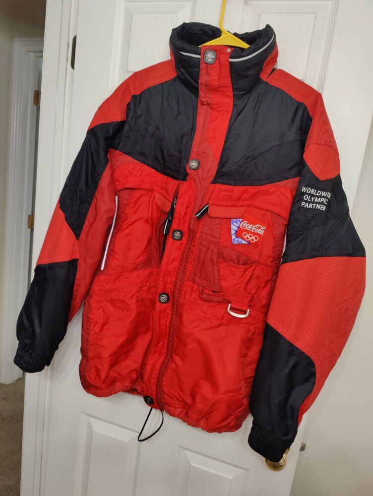 Vintage 2002 Salt Lake Olympics Coca-Cola jacket