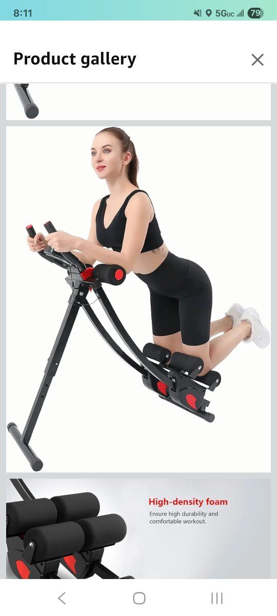 Ab workout machine by Fitlaya Fitness