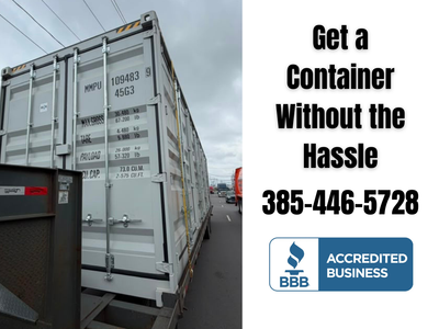 40' Shipping Container – Used – Business & Inventory Storage – Best Prices