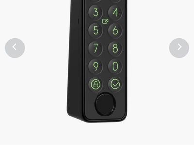 Switchbot fingerprint keypad
