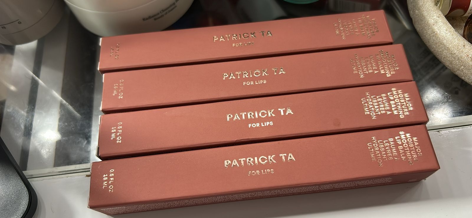 PatrIck Ta Lip Balms