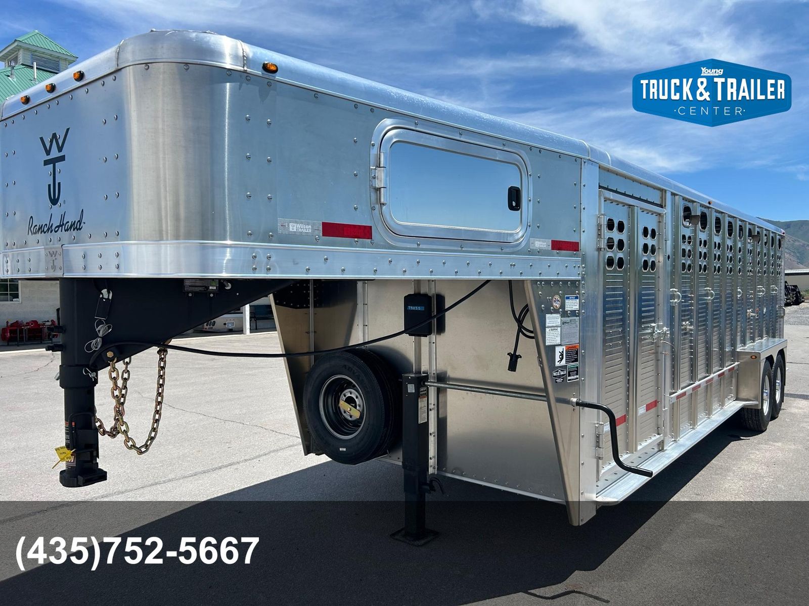 2027 Wilson 7X24 Stock Trailer