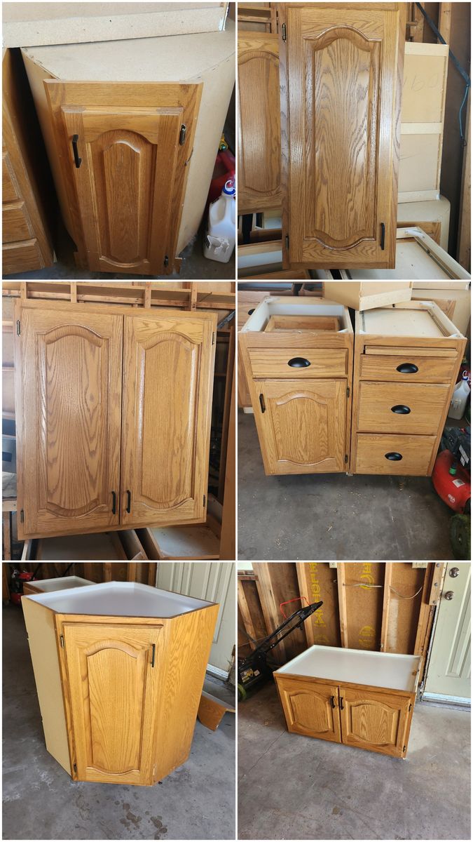 Kitchen cabinet set