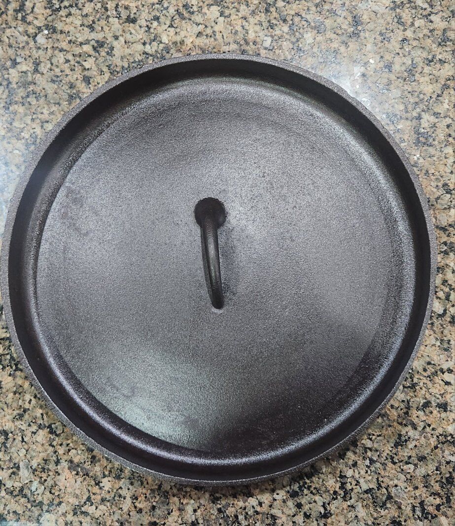 12" Cast Iron Camp Oven Lid