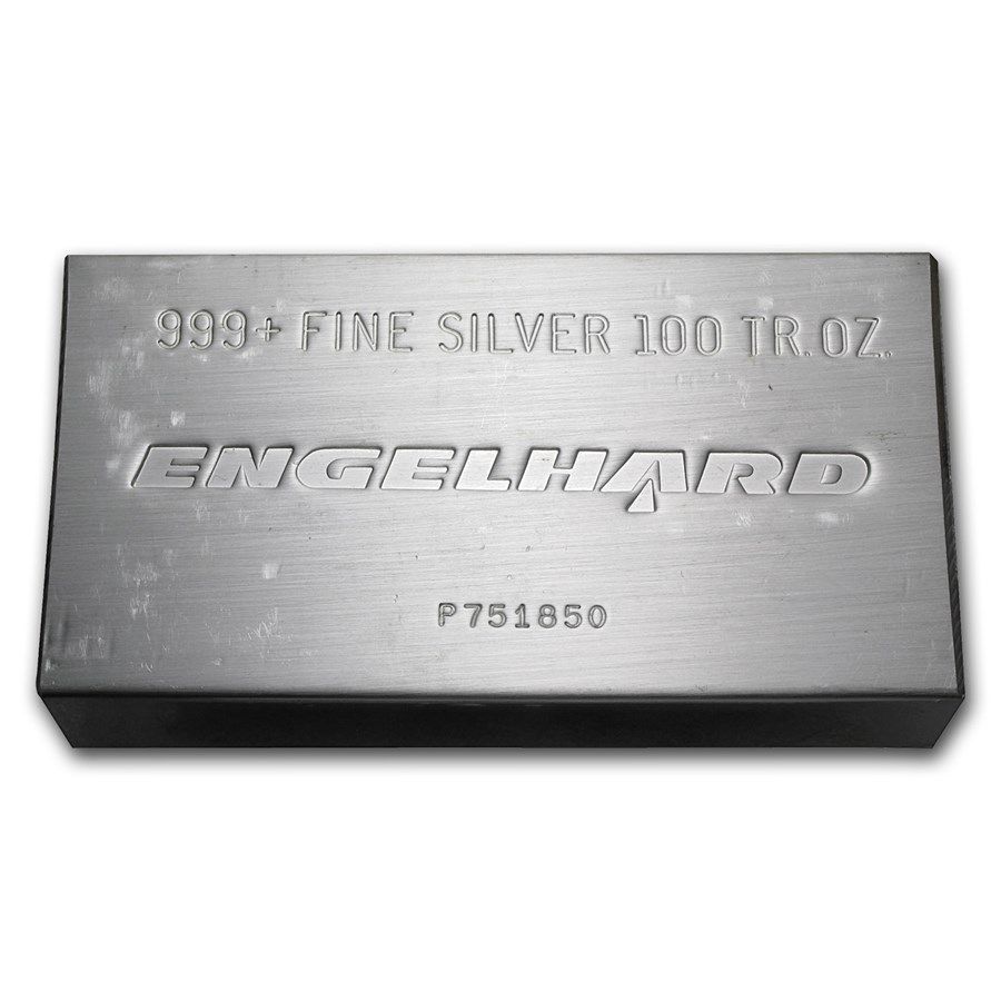 Engelhard 100 Ounce Silver Bar