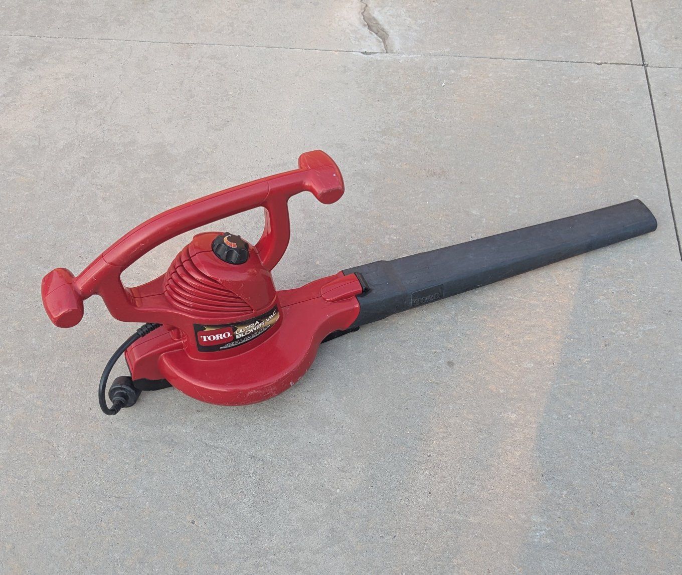 Toro Ultra Blower Vac Corded Electric Leaf Blower / Vacuum