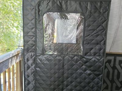 Portable Steam Sauna Tent with Steamer & Folding Chair - Personal Home Spa Relaxation