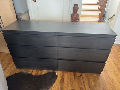 Black IKEA Dresser
