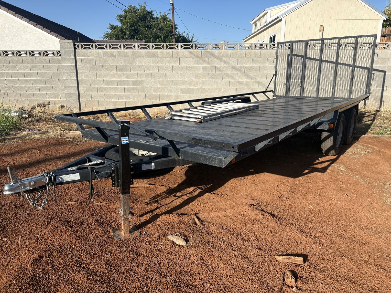 2019 Echo 19’ tandem utility trailer