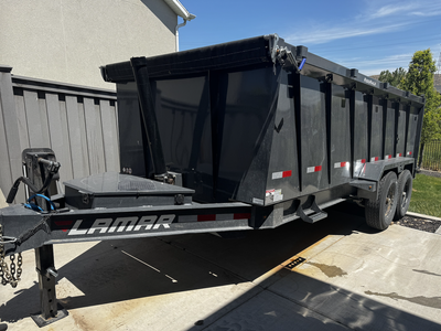 Dump Trailer Lamar Heavy Duty for Rent