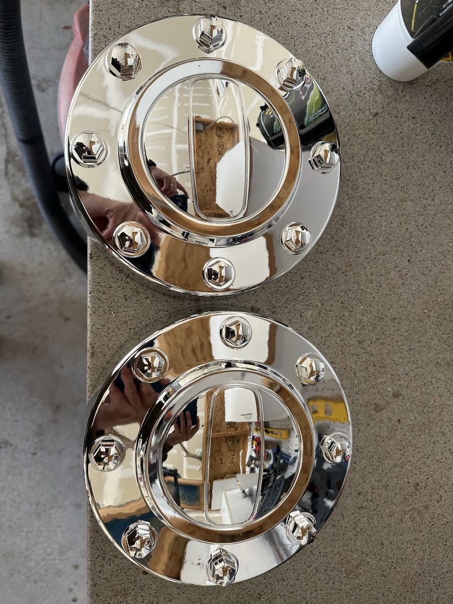 Ram dually wheel caps