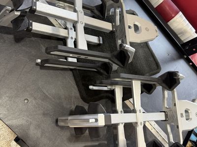 Pair of Wakeboard Racks - Aluminum, Swivel Mount - new