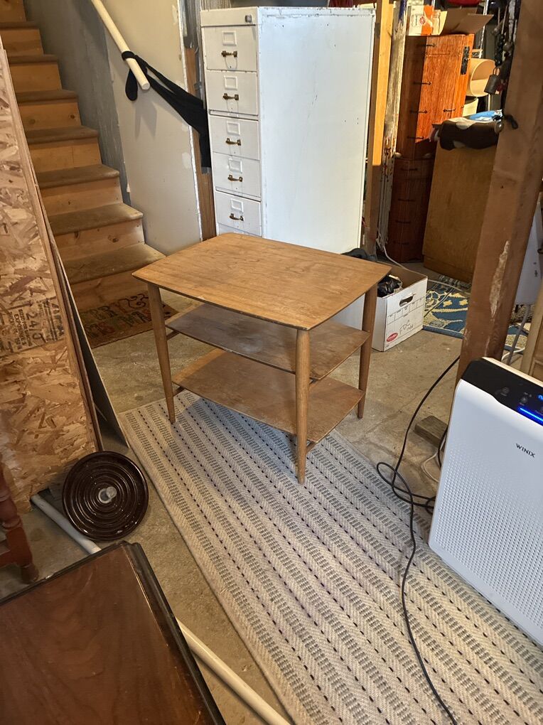 Great MCM End Table Heritage Herendon