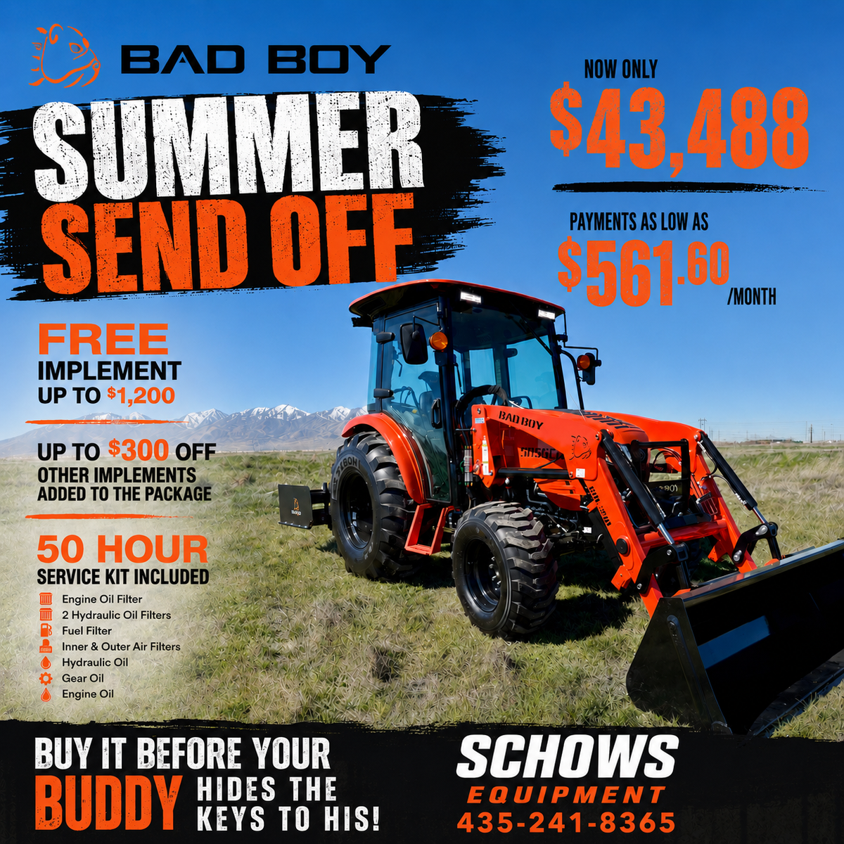 2026 BAD BOY 5055CH
