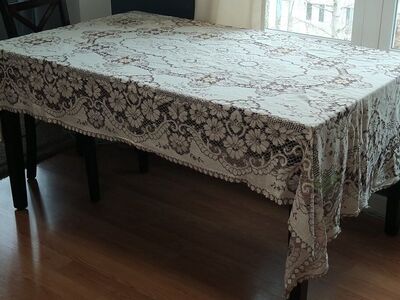 Antique Lace Tablecloth