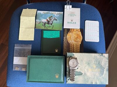 Rolex Datejust Men Stainless Steel Jubilee Band Tapestry Dial Watch 16220