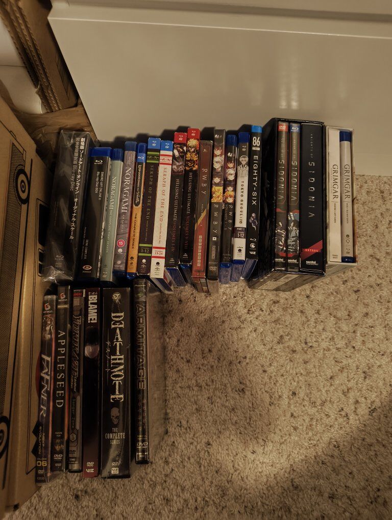 anime Blu-ray/dvd