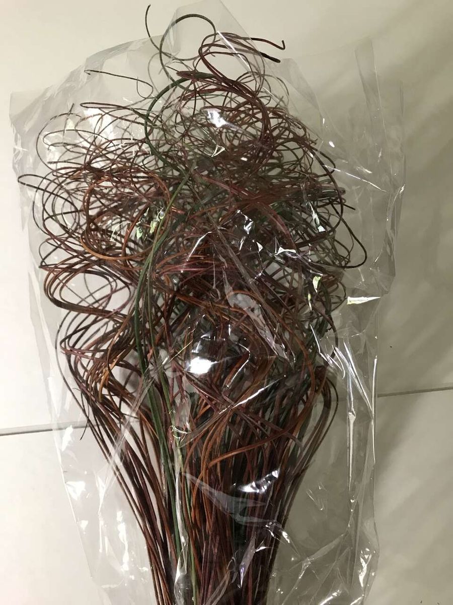 Curly Ting Ting Branches 2 Ft Tall Fall Colors by Tuscan Collection or Fall Bushes Faux Floral Picks, New