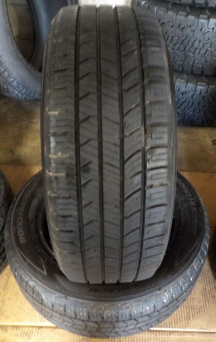 205/55R16 ROAD HUGGER GTP ALL SEASON PAIR OF TWO USED TIRES