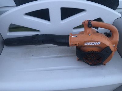 ECHO leaf blower, $100