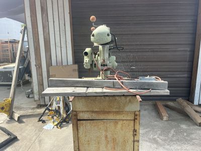 Vintage Dewalt radial arm saw