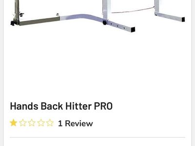Hands back swing trainer