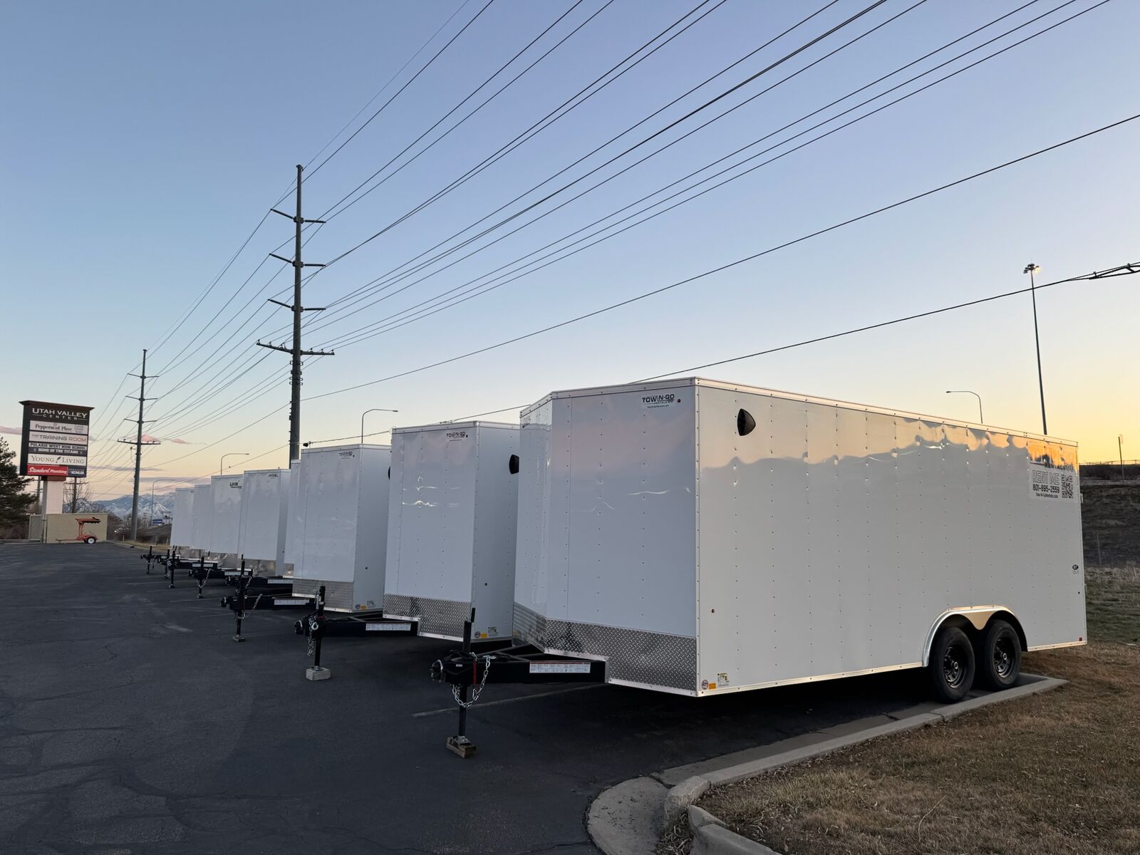 14-20 foot trailers for rent - $55-$85 per day - Easy pickup and drop off!