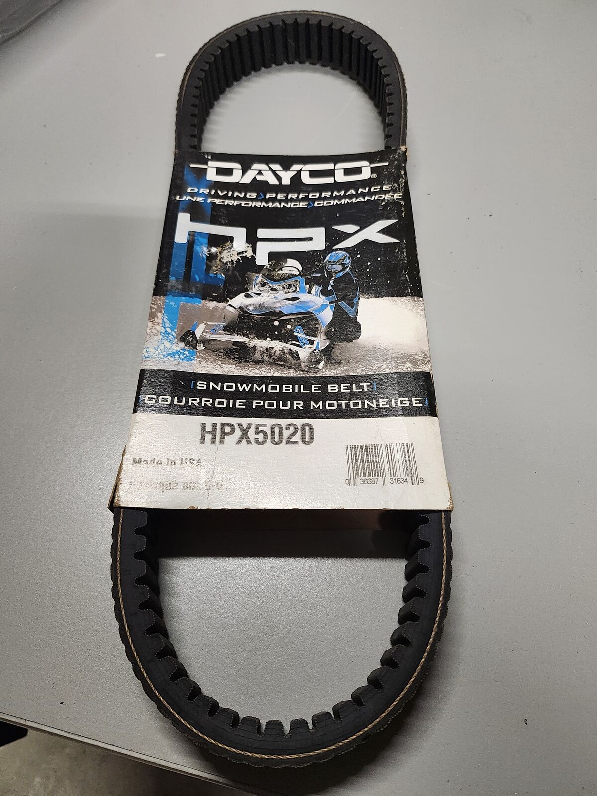 Dayco HPX5020 Snowmobile Drive Belt